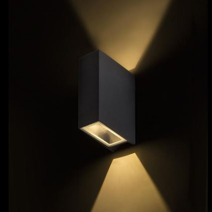 RED - Design Rendl - R12555 - LED Outdoor wall light UKKO 2xLED/3W/230V IP54