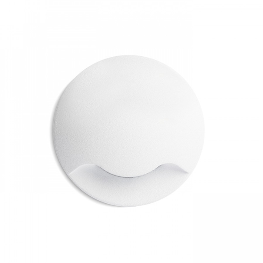 RED - Design Rendl - R12613 - LED Outdoor built-in light KICK LED/1W/230V IP54
