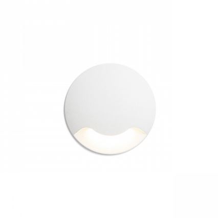 RED - Design Rendl - R12613 - LED Outdoor built-in light KICK LED/1W/230V IP54