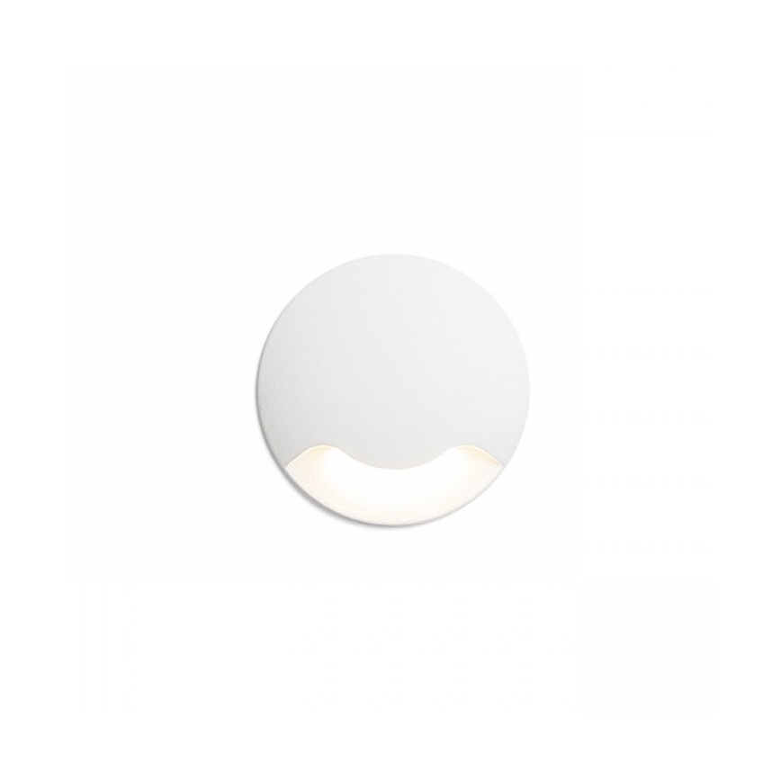 RED - Design Rendl - R12613 - LED Outdoor built-in light KICK LED/1W/230V IP54