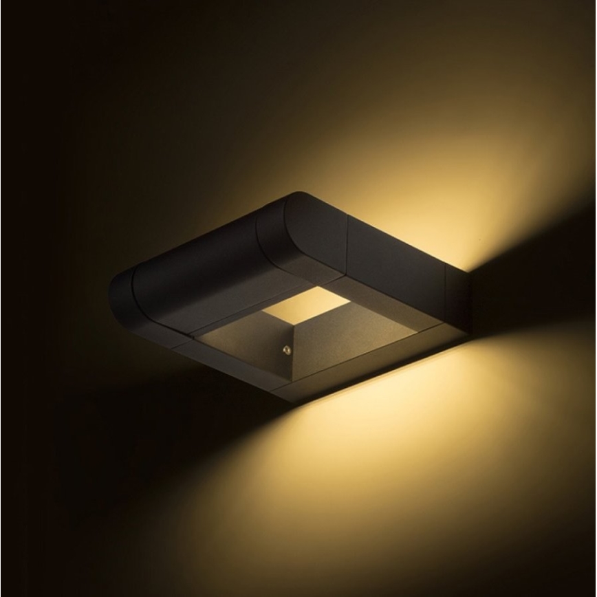 RED - Design Rendl - R12623 - LED Outdoor wall light AQUE LED/8W/230V IP54