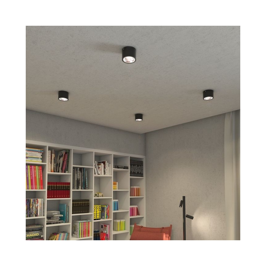 RED - Design Rendl-R12634 - LED Dimmable spotlight KELLY 15W/230V black