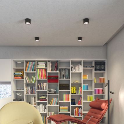 RED - Design Rendl-R12634 - LED Dimmable spotlight KELLY 15W/230V black