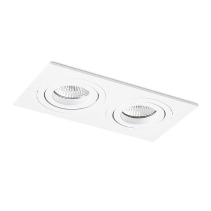 RED - Design Rendl - R12713- Recessed light PASADENA 2xGU10/50W/230V