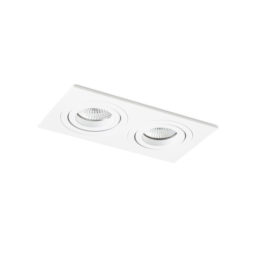 RED - Design Rendl - R12713- Recessed light PASADENA 2xGU10/50W/230V