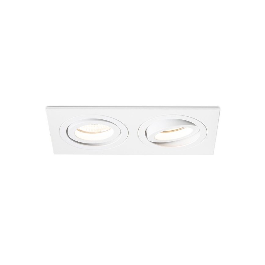 RED - Design Rendl - R12713- Recessed light PASADENA 2xGU10/50W/230V