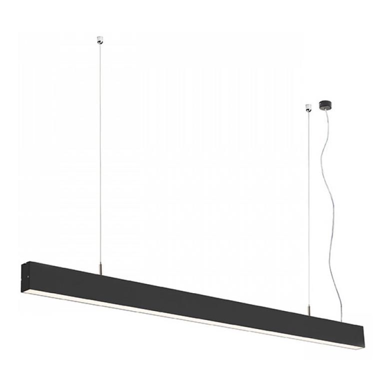 RED - Design Rendl - R12719 - LED Chandelier on a string PESANTE LED/40W/230V black