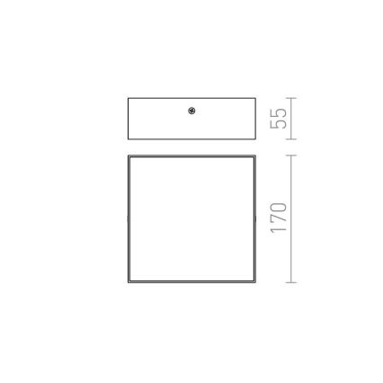 RED - Design Rendl - R12848 - LED Ceiling light LARISA LED/15W/230V white