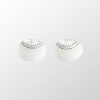 RED - Design Rendl - R12900 - Recessed light QUO 2xGU10/35W/230V