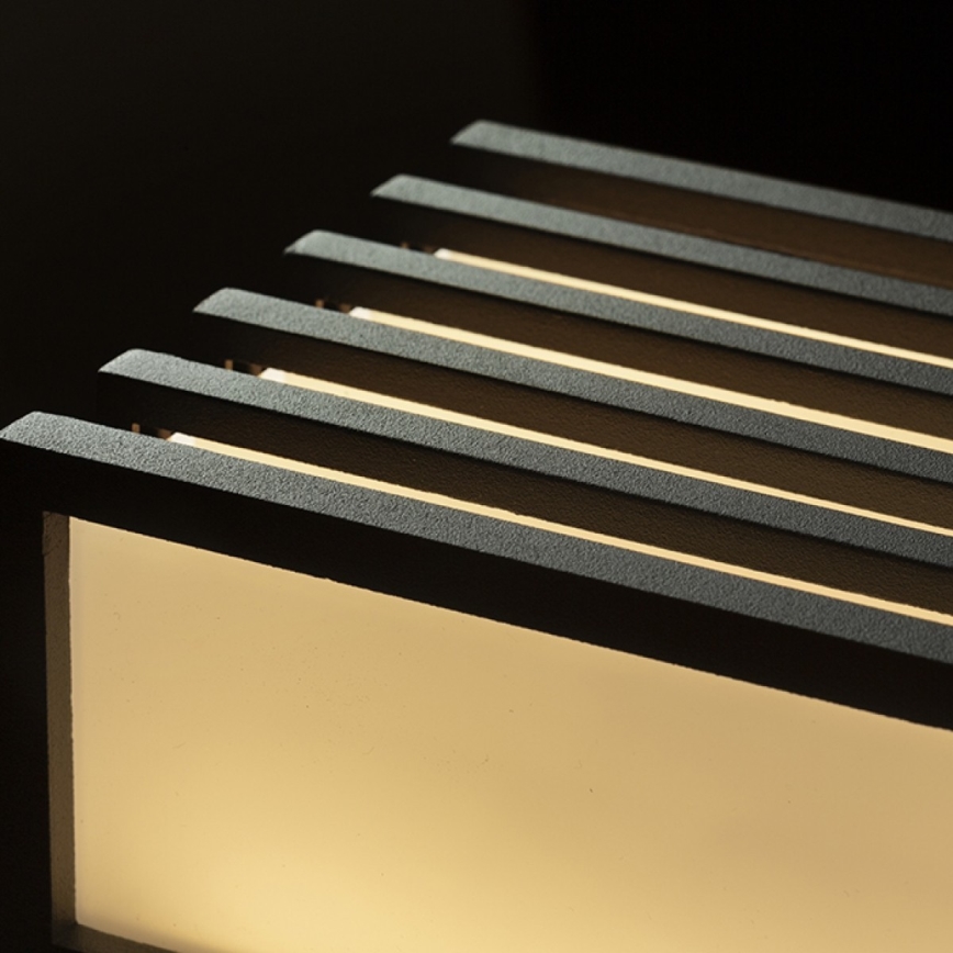 RED - Design Rendl - R13565 - LED Outdoor wall light CLAIRE LED/9W/230V IP54