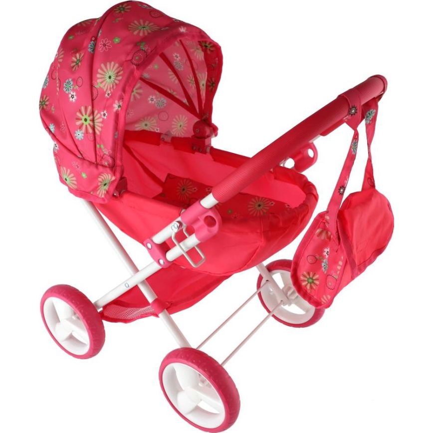 Red Doll Stroller