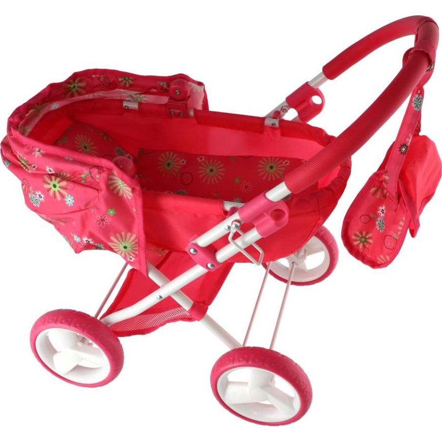 Red Doll Stroller