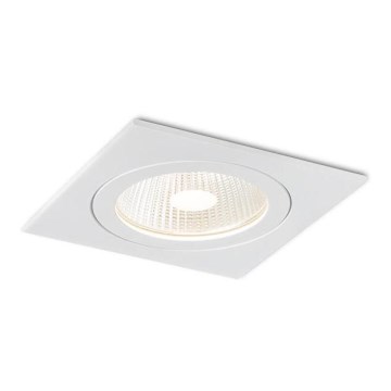 RED - R10566 - LED Bathroom recessed light AMIGA LED/8W/230V IP65 white