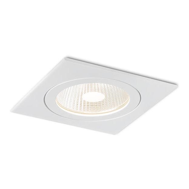 RED - R10566 - LED Bathroom recessed light AMIGA LED/8W/230V IP65 white