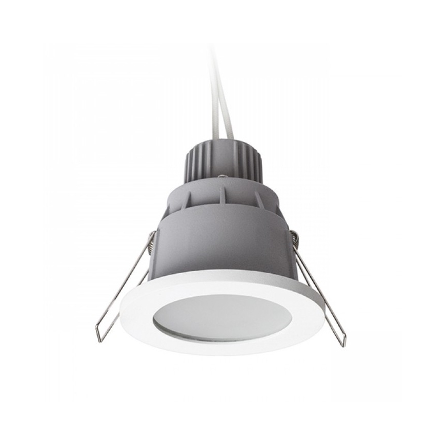 RED - R12659 - Bathroom recessed light LEROY 1xGU5,3/35W/12V IP44
