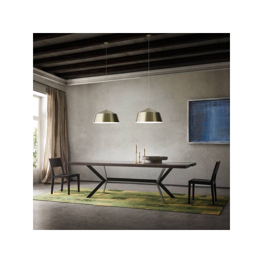 Redo 01-1102 - Chandelier on a string AYLA 1xE27/42W/230V d. 56 cm gold