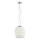 Redo 01-1141 - MAGMA cable-suspended pendant 1xE27/42W/230V, Ø 38 cm, polished chrome/white