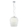 Redo 01-1142 - Cable-suspended pendant MAGMA 1xE27/42W/230V Ø 38 cm polished chrome/white