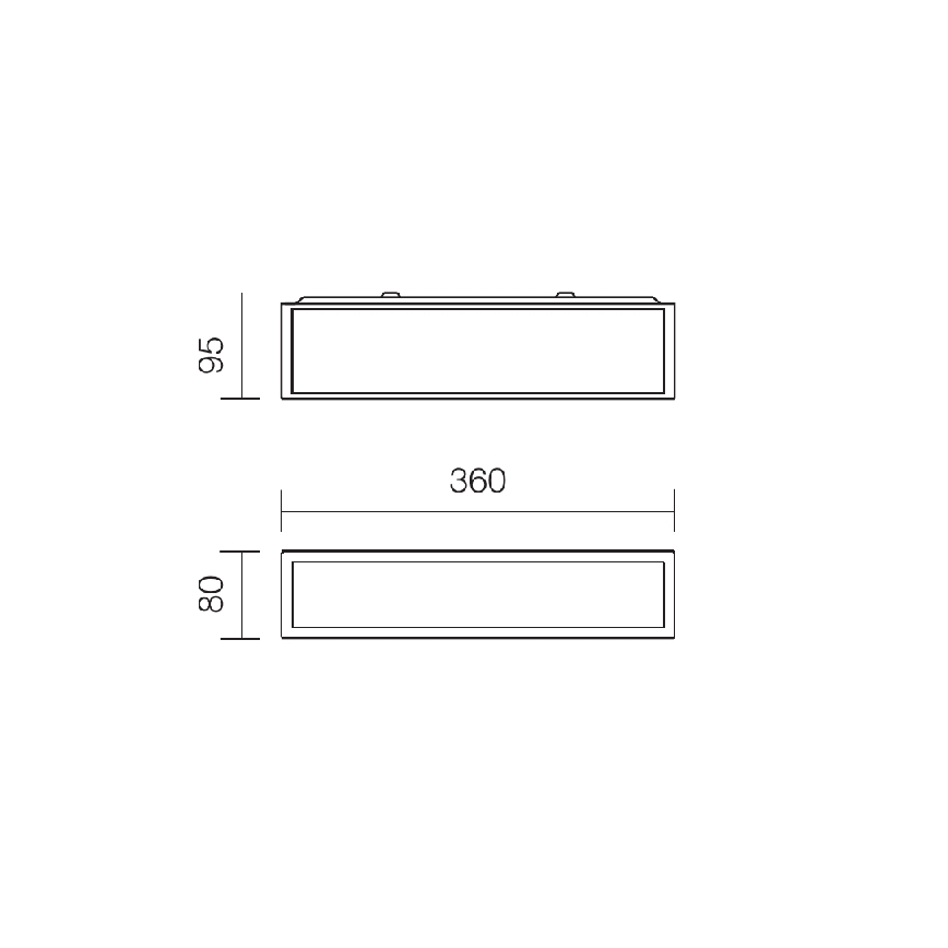 Redo 01-1234 - LED Bathroom Wall Light EGO LED/12W/230V IP44 Polished Chrome