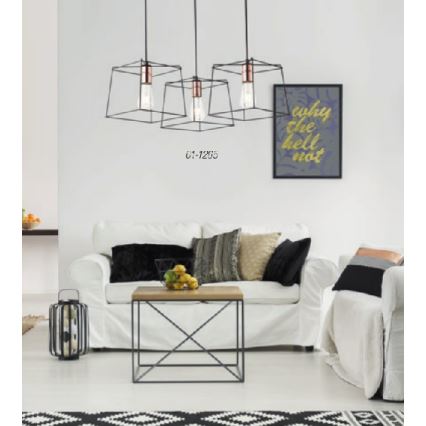 Redo 01-1265 - Chandelier on a string SKETCH 3xE27/42W/230V spider