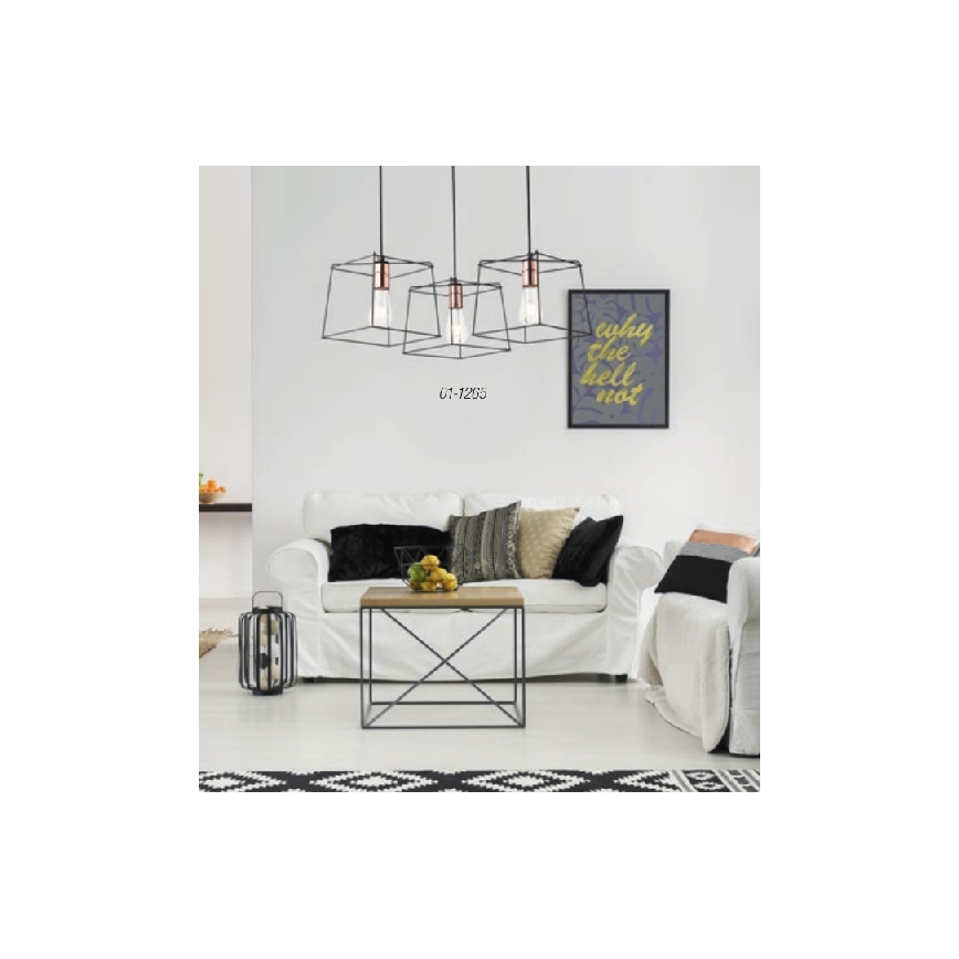 Redo 01-1265 - Chandelier on a string SKETCH 3xE27/42W/230V spider