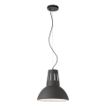 Redo 01-1281 - Cable Pendant Light PEEP 1xE27/42W/230V Ø 34.5 cm Black
