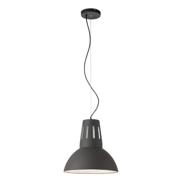 Redo 01-1281 - Cable Pendant Light PEEP 1xE27/42W/230V Ø 34.5 cm Black