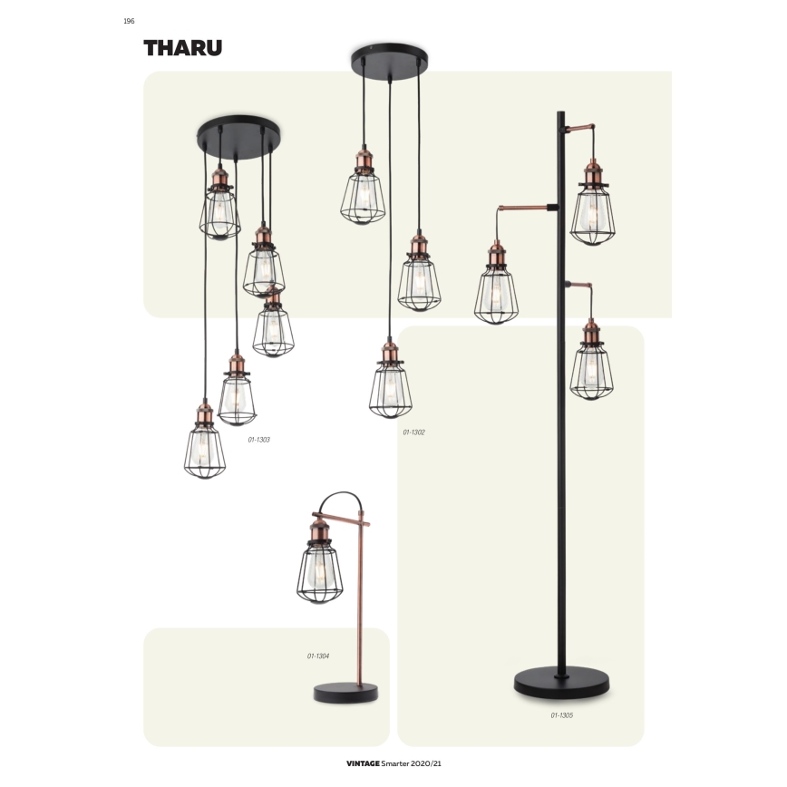 Redo 01-1301 - Chandelier on a string THARU 1xE27/42W/230V