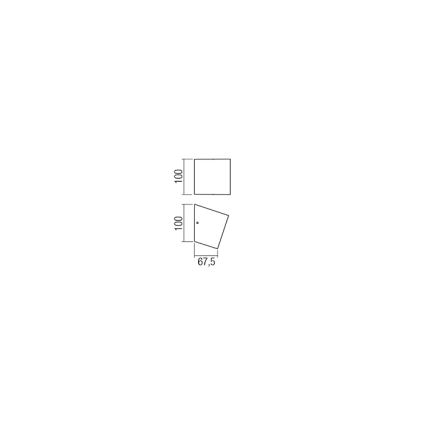 Redo 01-1317 - LED Wall light TOBIKO LED/6W/230V CRI 90 white