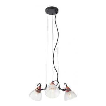 Redo 01-1450 - Chandelier on a string RIDGE 3xE27/60W/230V
