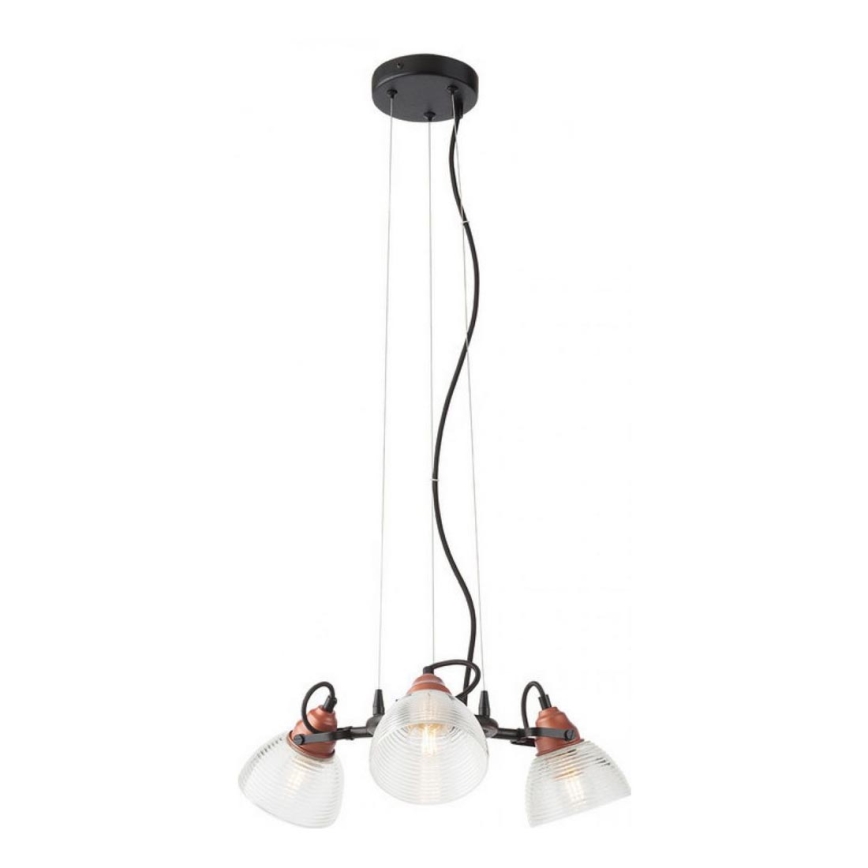 Redo 01-1450 - Chandelier on a string RIDGE 3xE27/60W/230V