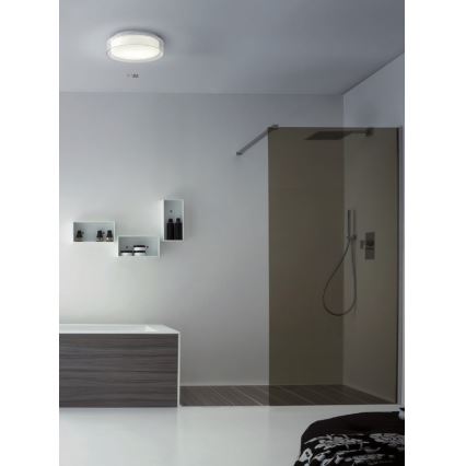 Redo 01-1454 - LED Bathroom ceiling light NAJI LED/18W/230V d. 35 cm IP44