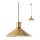 Redo 01-1460 - Chandelier on a string KIMONO 1xE27/42W/230V d. 39,5 cm gold