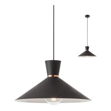 Redo 01-1462 - Chandelier on a string KIMONO 1xE27/42W/230V d. 39,5 cm black