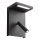 Redo 01-1500 - LED Wall spotlight AGOS LED/6W/230V + LED/3,2W USB black