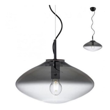 Redo 01-1619 - Chandelier on a string ABSOLUTE 1xE27/42W/230V grey