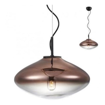 Redo 01-1620 - Chandelier on a string ABSOLUTE 1xE27/42W/230V copper