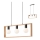 Redo 01-1665 - Chandelier on a string TIMBER 3xE27/42W/230V beech