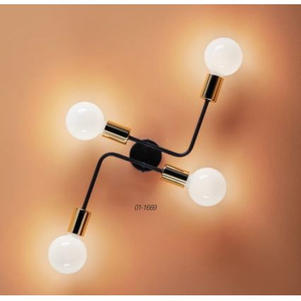 Redo 01-1669 - Ceiling light YAK 4xE27/42W/230V