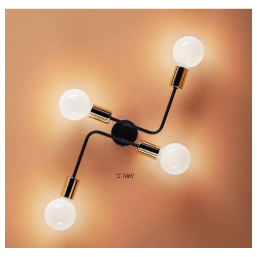 Redo 01-1669 - Ceiling light YAK 4xE27/42W/230V