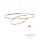 Redo 01-1721 - LED Chandelier on a string ORBIT LED/42W + LED/66W/230V