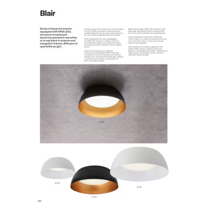 Redo 01-1732 - LED Chandelier on a string BLAIR LED/55W/230V 3000K white