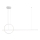 Redo 01-1734 - LED Dimmable chandelier on a string GIOTTO LED/46W/230V white