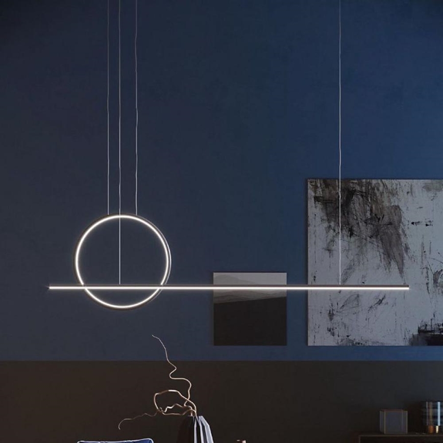 Redo 01-1735 - LED Dimmable chandelier on a string GIOTTO LED/46W/230V black