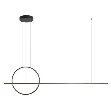 Redo 01-1735 - LED Dimmable chandelier on a string GIOTTO LED/46W/230V black