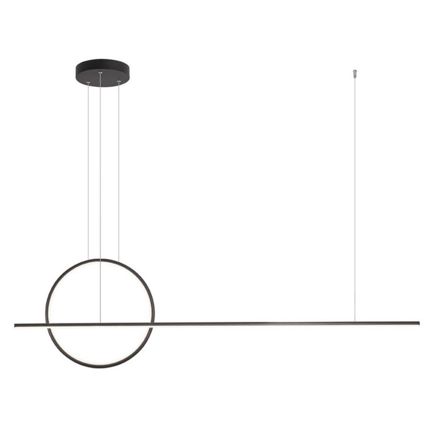 Redo 01-1735 - LED Dimmable chandelier on a string GIOTTO LED/46W/230V black