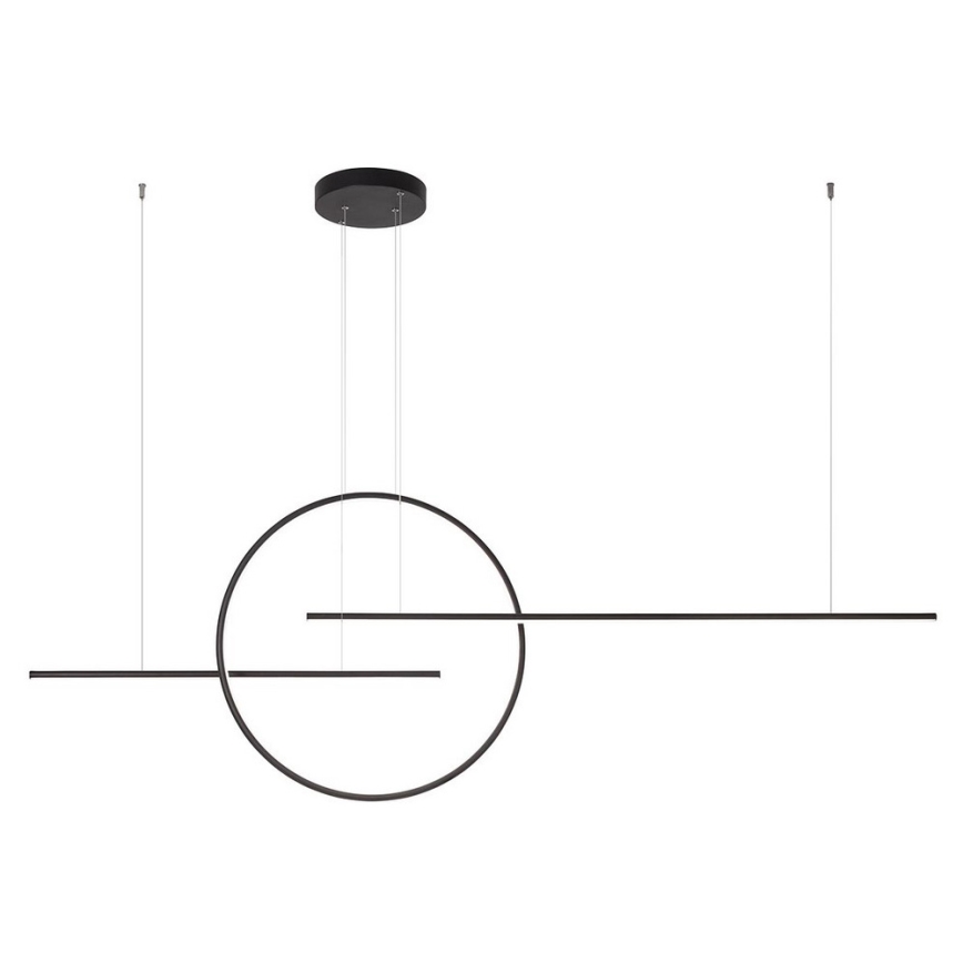 Redo 01-1737 - LED Dimmable chandelier on a string GIOTTO LED/56W/230V black