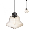 Redo 01-1770 - Cable Pendant Light AMNO 1xE27/42W/230V Ø 33 cm beige