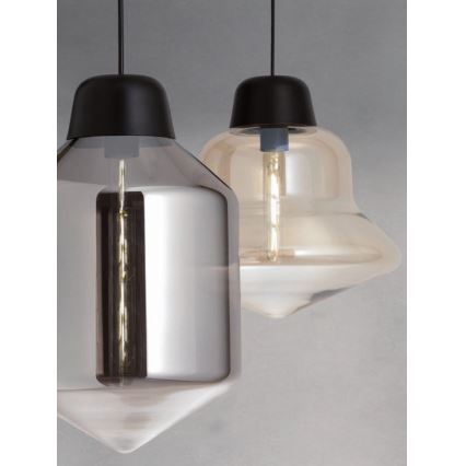 Redo 01-1770 - Cable Pendant Light AMNO 1xE27/42W/230V Ø 33 cm beige