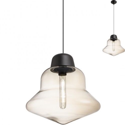Redo 01-1770 - Chandelier on a string AMNO 1x/E27/42W/230V d. 33 cm beige